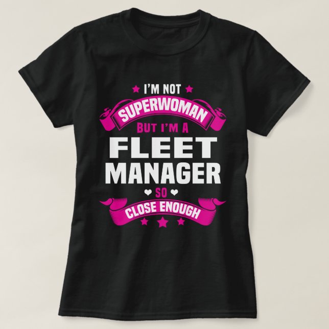 Flottenmanager T-Shirt (Design vorne)