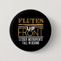 Flötter Up Front Funny Flute Player Musiker