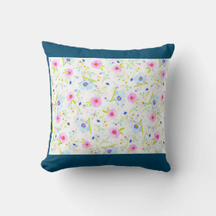 FLOTTES Kissen in Blau.