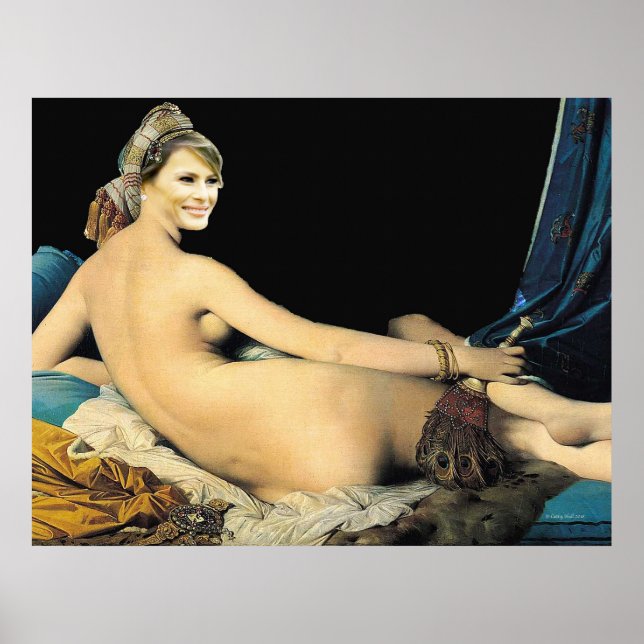 FLOTUS Model Ehefrau Archiving Matte Poster (Vorne)