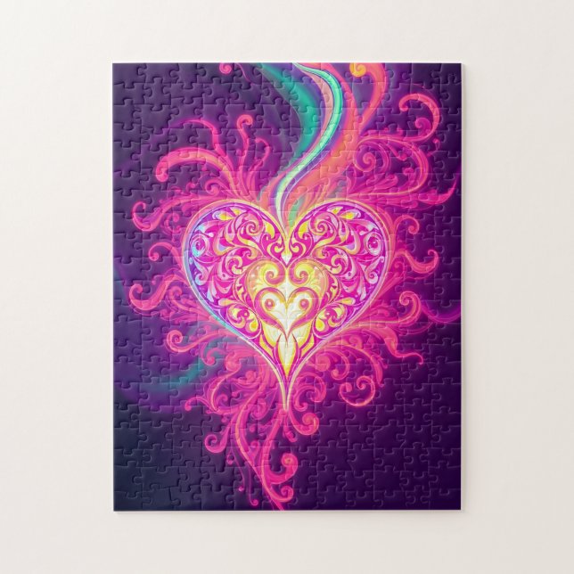 Flourishing Heart Puzzle (Vertikal)
