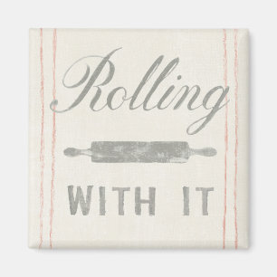 Floursack Küche V Magnet