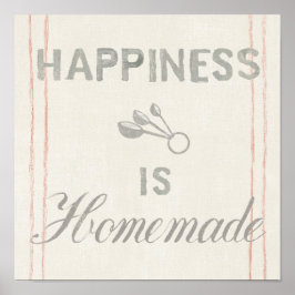 Floursack Küche VIII Poster