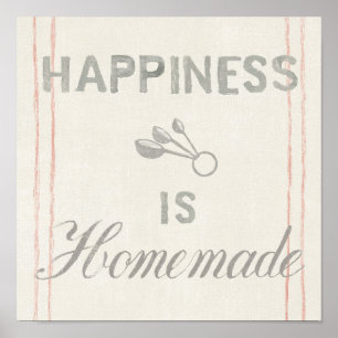 Floursack Küche VIII Poster