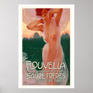 Flouvella Grand Parfum Elegant Sauze Freres Poster