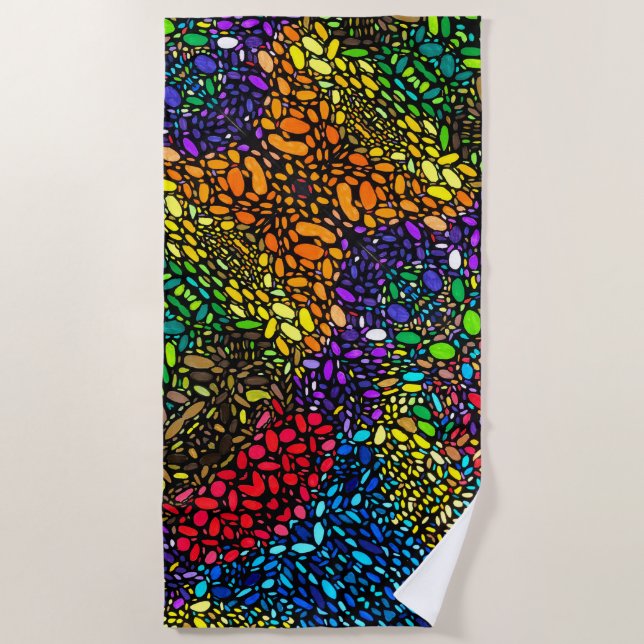 Flow Beach Handtuch (Vorderseite)