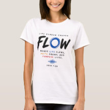 FLOW Damen-T-Shirt