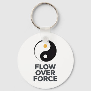 Flow Over Force Yin Yang Yoga Lance Apparel _2  Schlüsselanhänger