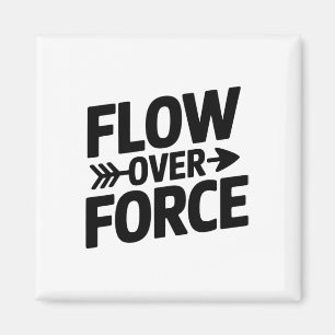 Flow Over Force Yin Yang Yoga Lance Bekleidung _1 Magnet