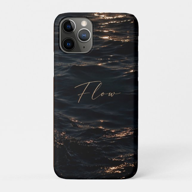 Flow - Tiefe Gewässer Case-Mate iPhone Hülle (Rückseite)