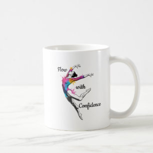 Flow with Confidence – Artistic Gymnastics Mug Kaffeetasse