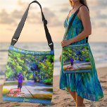 Flow With the Journey River J001 Tragetaschen Mit Langen Trägern<br><div class="desc">Painting "Jamaican River Raft Ride J001" Collection The crossbody bag now features full customization with an all-over print. Known for their hands-free design, crossbody bags make your on-the-go style both eco-friendly and chic! Design created from my painting "Jamaican River Raft Ride J001" capturing a vacation in Montego Bay, Jamaica, and...</div>