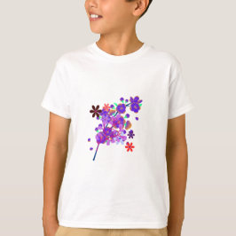 Flower and Leaf Art - Botanical Garden  T-Shirt