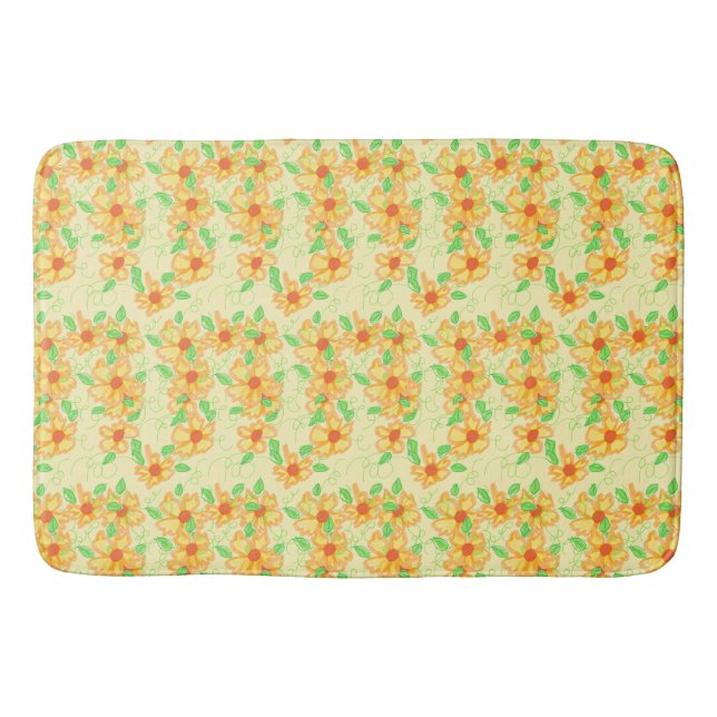 Flower Bath Mat Badematte (Vorderseite)