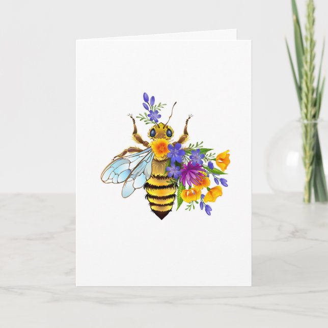 Flower bee with wild plants (Vorderseite)