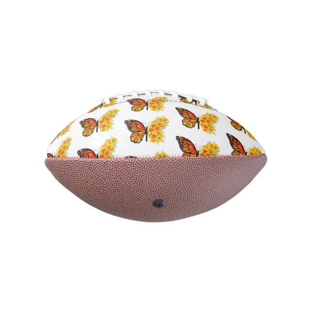Flower Butterfly with Yellow California Poppy Football (Gedreht 270)