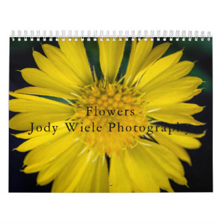 Flower Calendar by Jody Wiele Photography Kalender