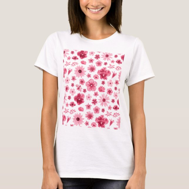 flower camiseta T-Shirt (Vorderseite)