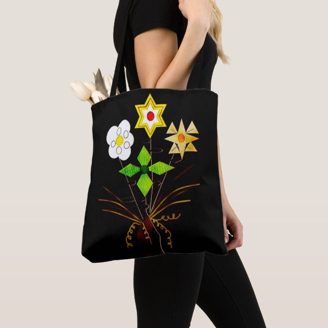 "Flower Delivery" Umhängetasche (Von Nahem)