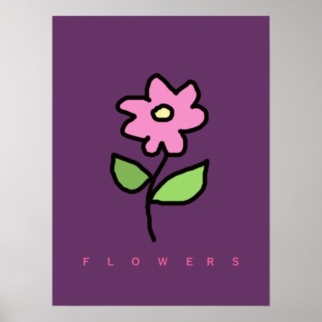 Flower Floral Decor Walls Poster (Vorne)