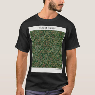 FLOWER GARDEN by William Morris, Abstrakt Vintag m T-Shirt