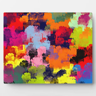 FLOWER GARDEN FOTOPLATTE