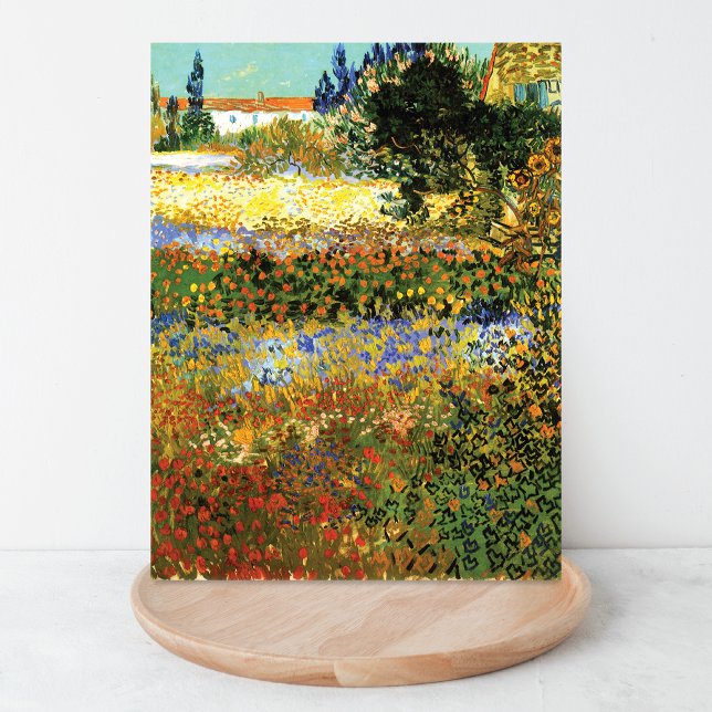 Flower Garden Frankreich Vincent van Gogh Postcard Postkarte (Von Creator hochgeladen)
