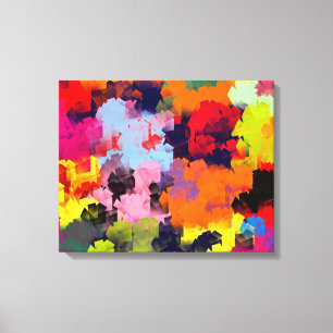 FLOWER GARDEN LEINWANDDRUCK