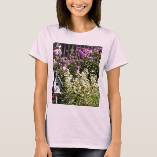 Flower Garden Pastel Painting T-Shirt