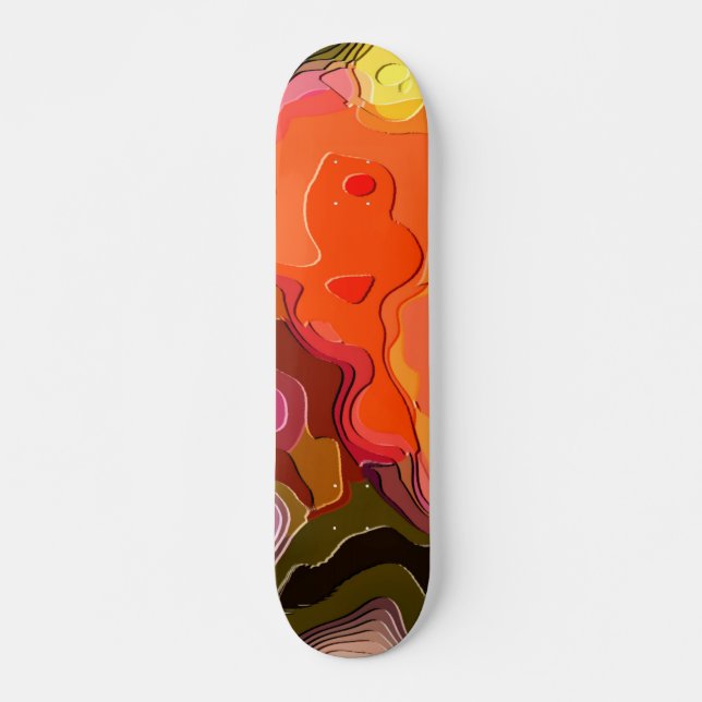 FLOWER GARDEN SKATEBOARD (Vorne)