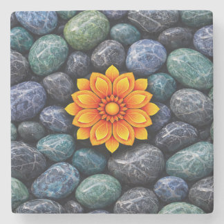 FLOWER GIFT MOM DAUGHTER SISTER TEACHER FRIEND STEINUNTERSETZER