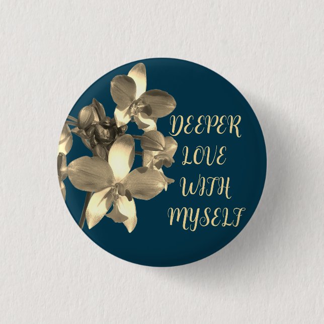 FLOWER GIFT MOM, GRANDMOTHER, DAUGHTER, BOSS LOVER BUTTON (Vorderseite)