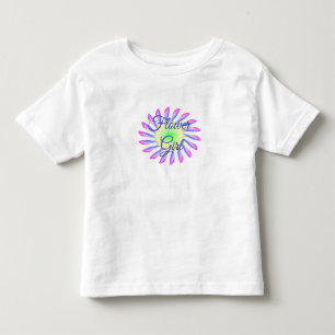 Flower Girl Kleinkind Ruffle Hochzeitskleid T-shirt