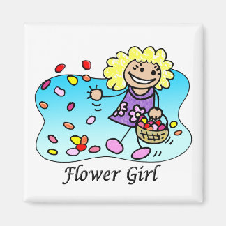 Flower Girl Magnet