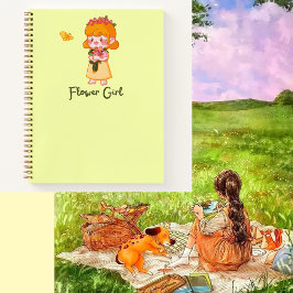 Flower Girl 🌻 🧡 💛 Notizbuch
