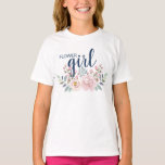 Flower Girl Pink Florl Wedding T - Shirt<br><div class="desc">Mit diesem lustigen T - Shirt fühlen Sie sich für Ihre Blume besonders wohl!</div>