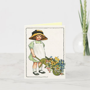 Flower Girl Request Card Cards laden Sie ein Einladung