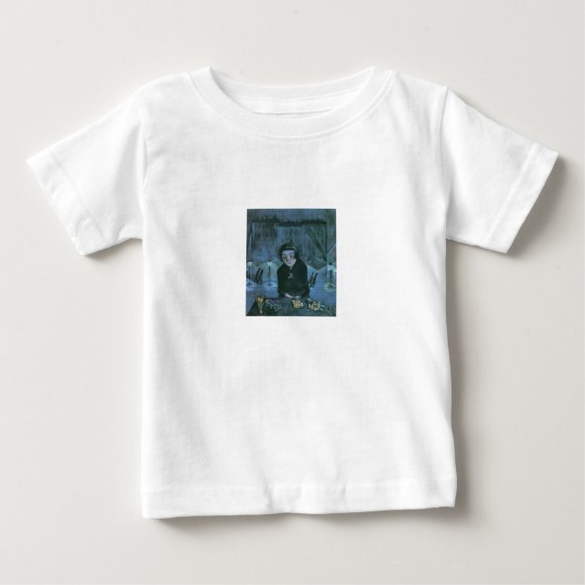Flower Girl (von Walter Gramatté) Baby T-shirt (Vorderseite)