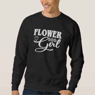 Flower Girl Wedding Party für Junggeselinnen-Absch Sweatshirt