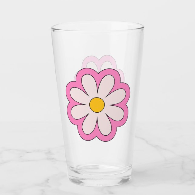 Flower Glas (Vorderseite)