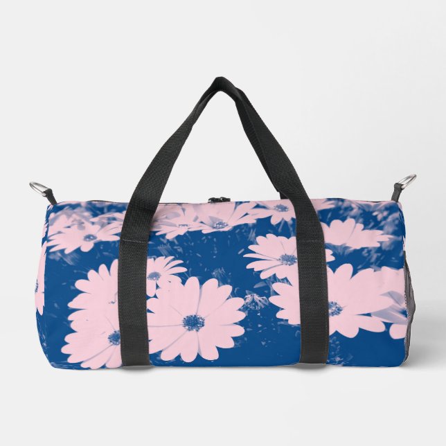 Flower image on duffle bag (Vorderseite)