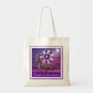Flower in the Desert Tote Bag Tragetasche