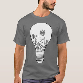 Flower Lightbulb T-Shirt