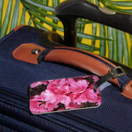 Flower Luggage Tag Gepäckanhänger