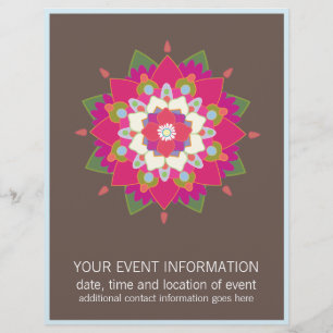 Flower Mandala Flyer