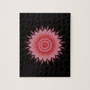 Flower Mandala in Pink Puzzle