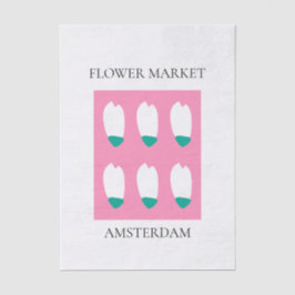 Flower Market - Amsterdam Seidenpapier