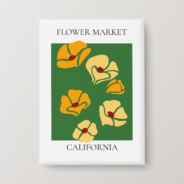 Flower Market - California Button (Vorderseite)