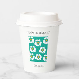 Flower Market - Georgia Pappbecher