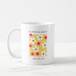 Flower Market - Michigan Kaffeetasse